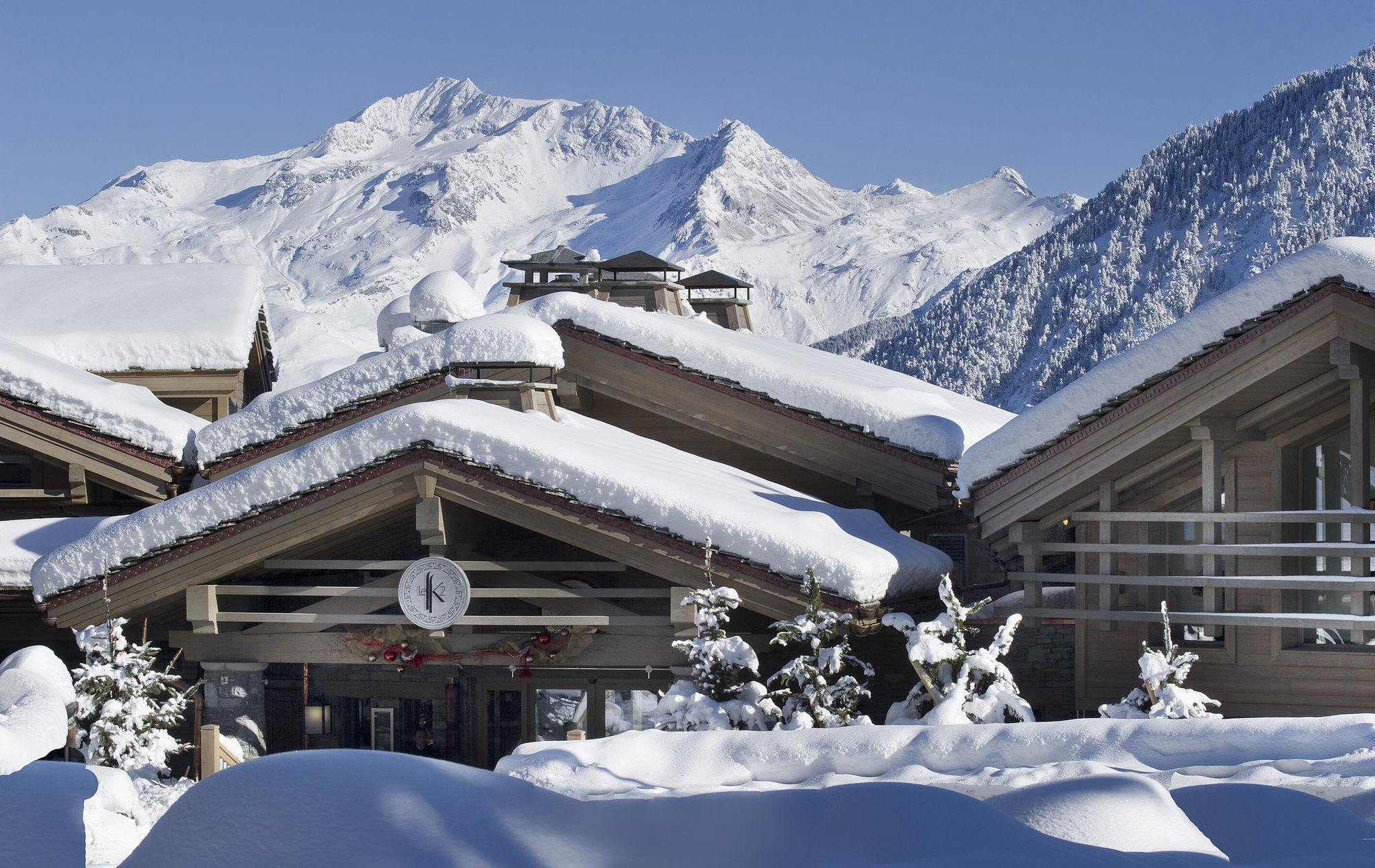 Hotel Le K2 Palace Courchevel Esterno foto