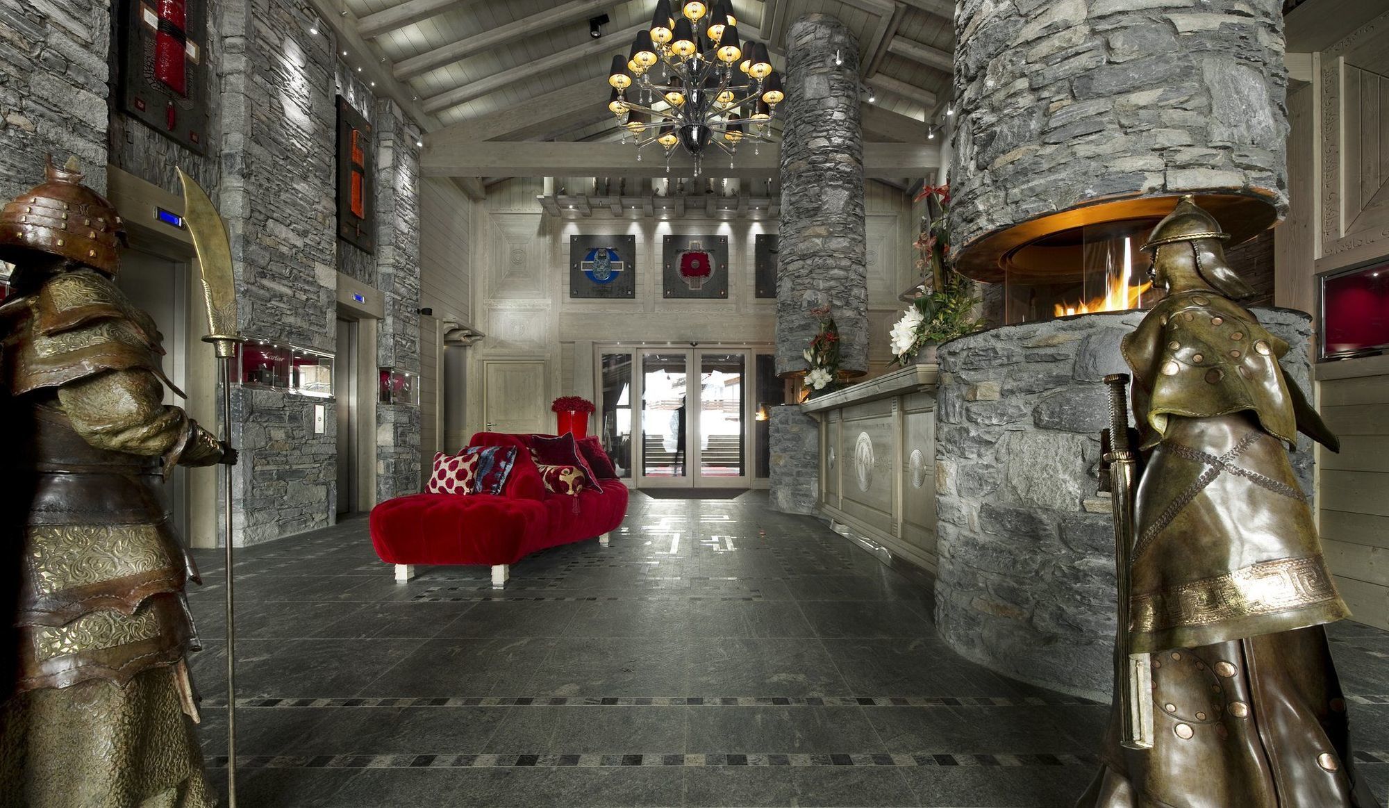 Hotel Le K2 Palace Courchevel Esterno foto