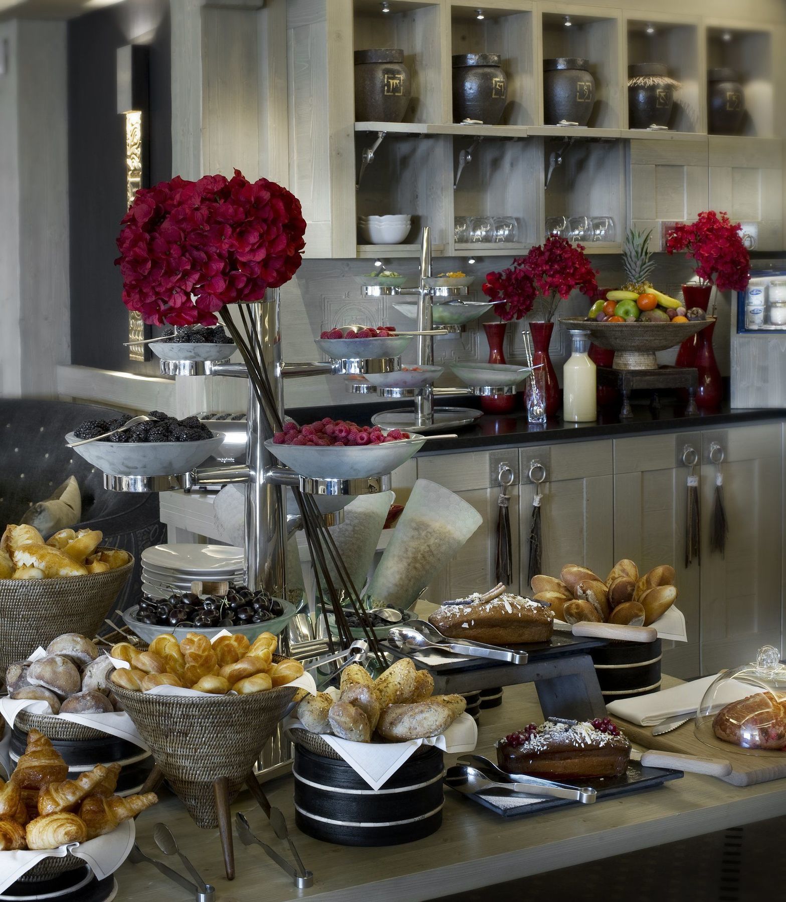Hotel Le K2 Palace Courchevel Ristorante foto